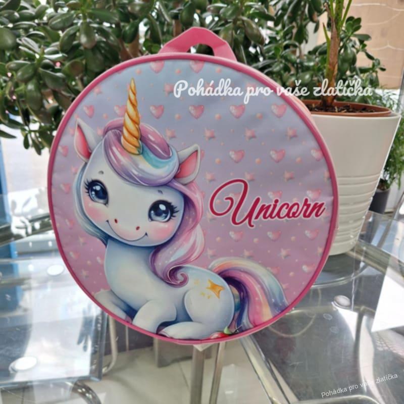 Dívčí kulatý batoh UNICORN