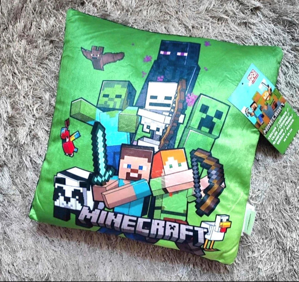 Semišový polštářek MINECRAFT
