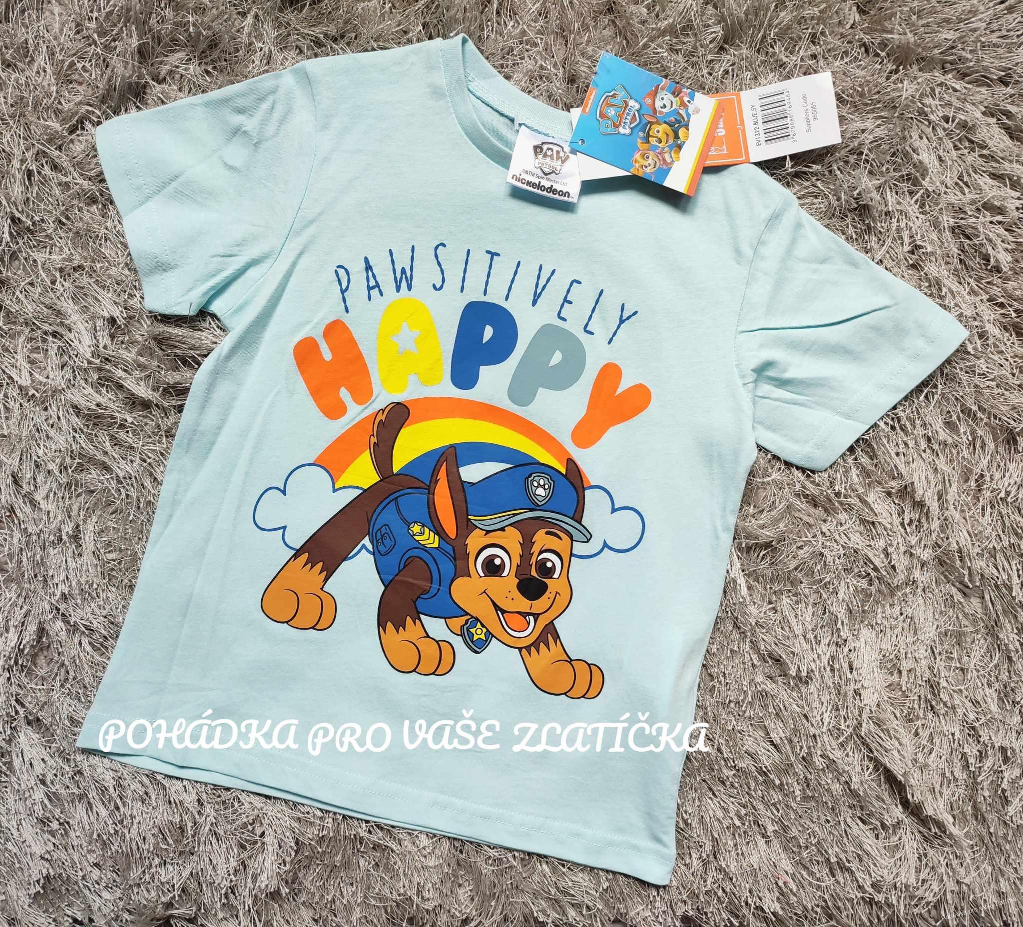 Chlapecké triko PAW PATROL 