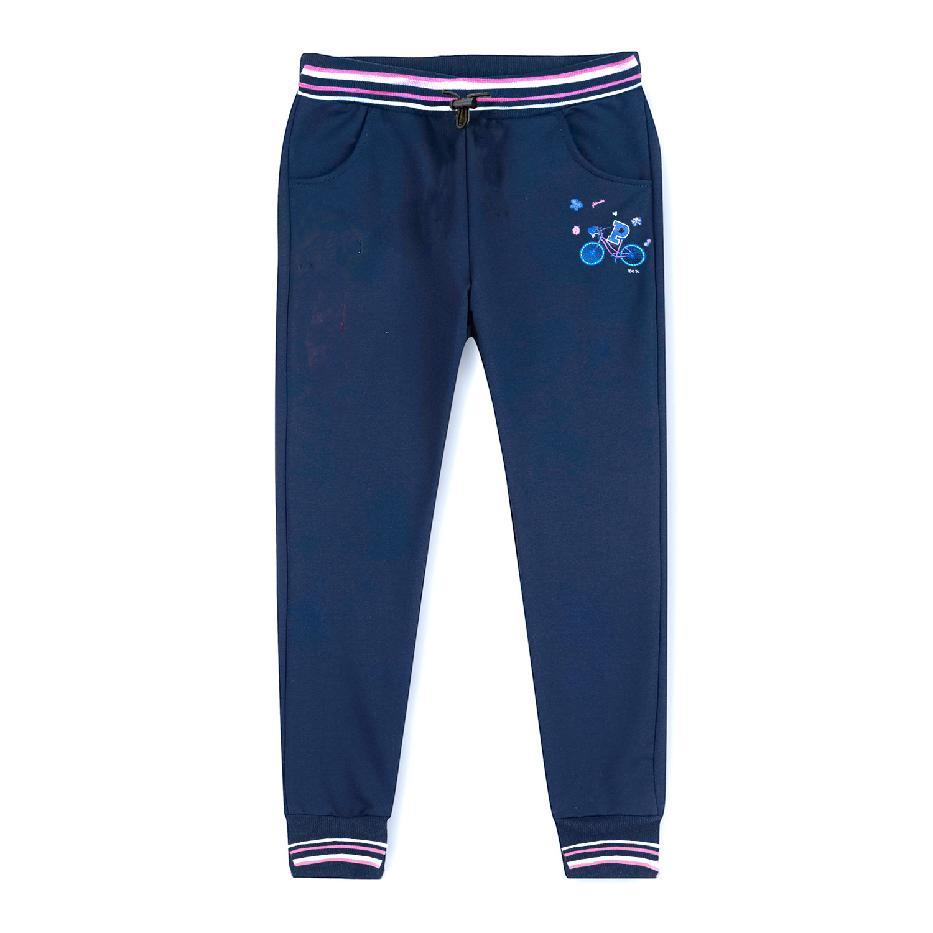 Dívčí bavlněné tepláky KUGO (98-116)