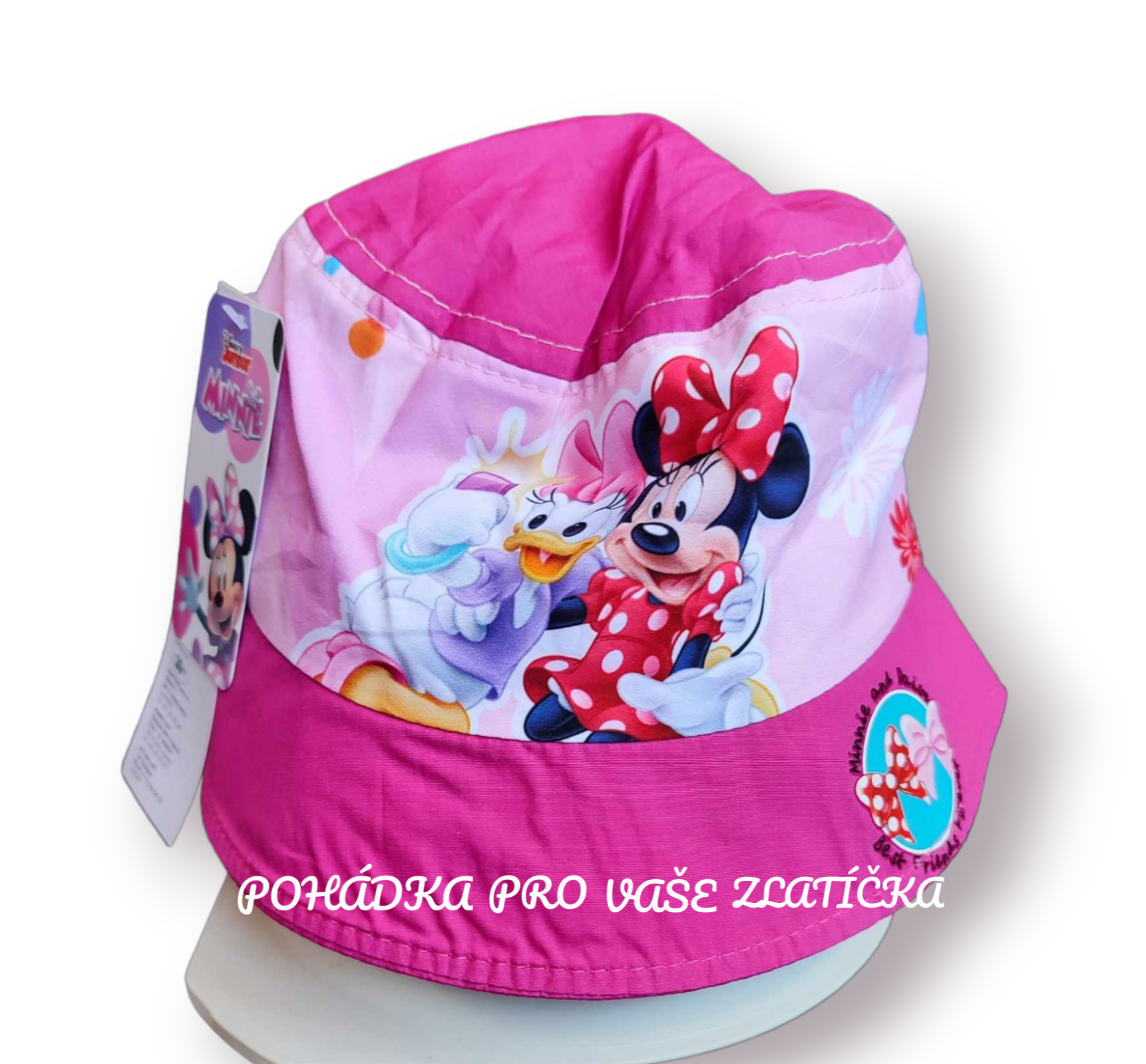 Dívčí bavlněný klobouk MINNIE MOUSE