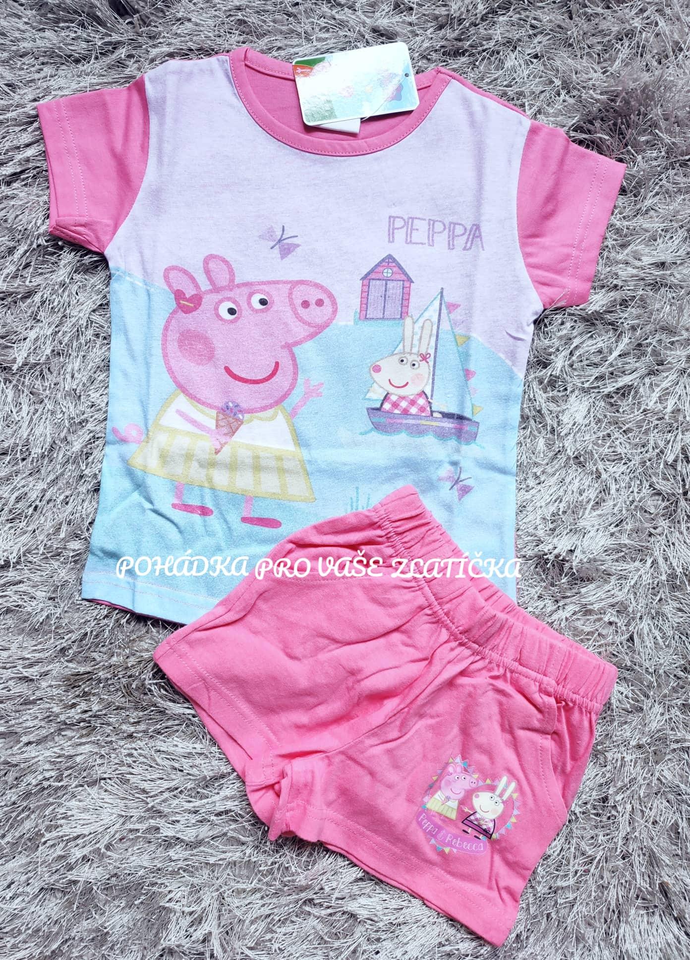 Dívčí letní komplet PEPPA PIG (92-116)