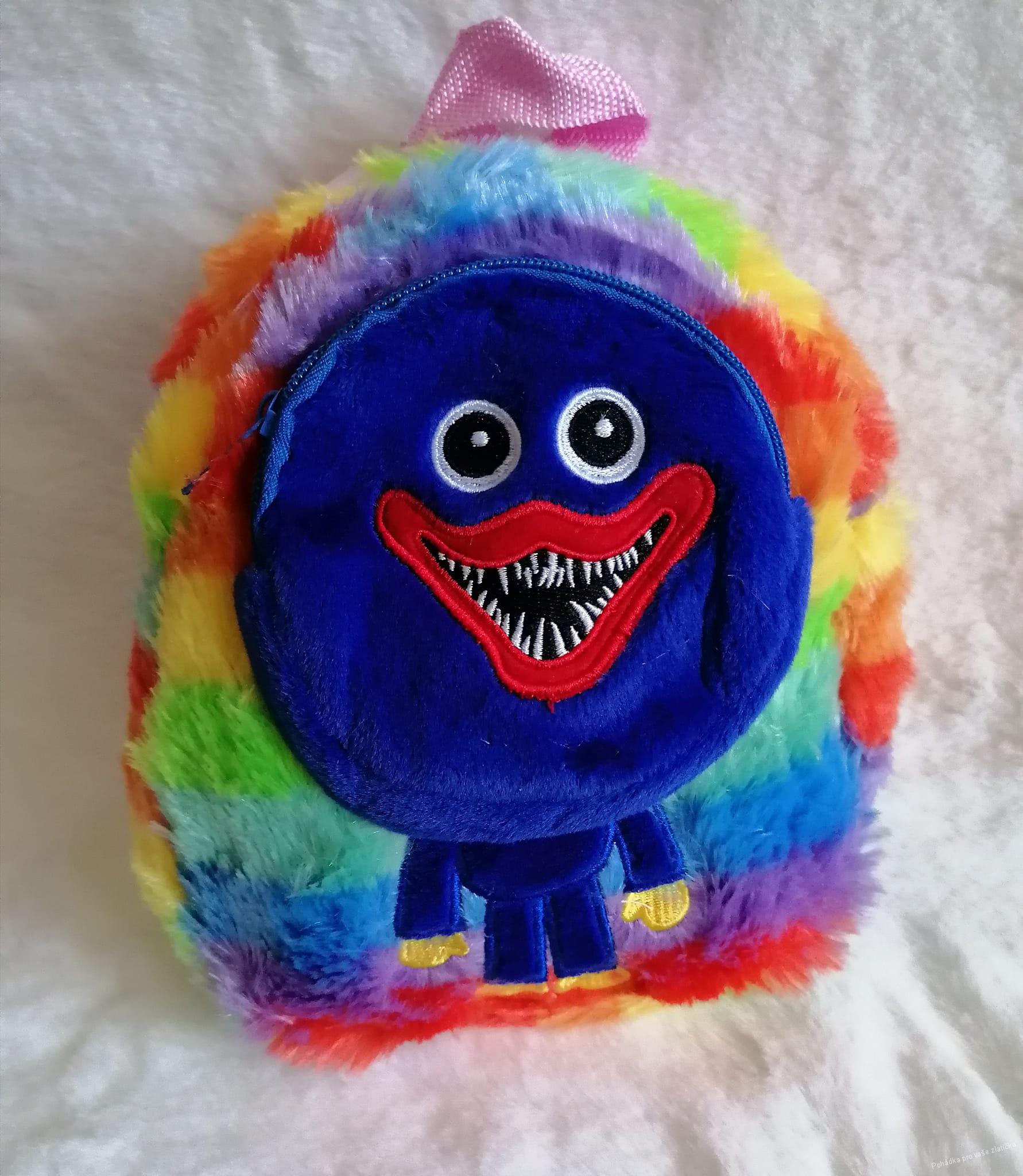 Batoh HUGGY WUGGY duhový