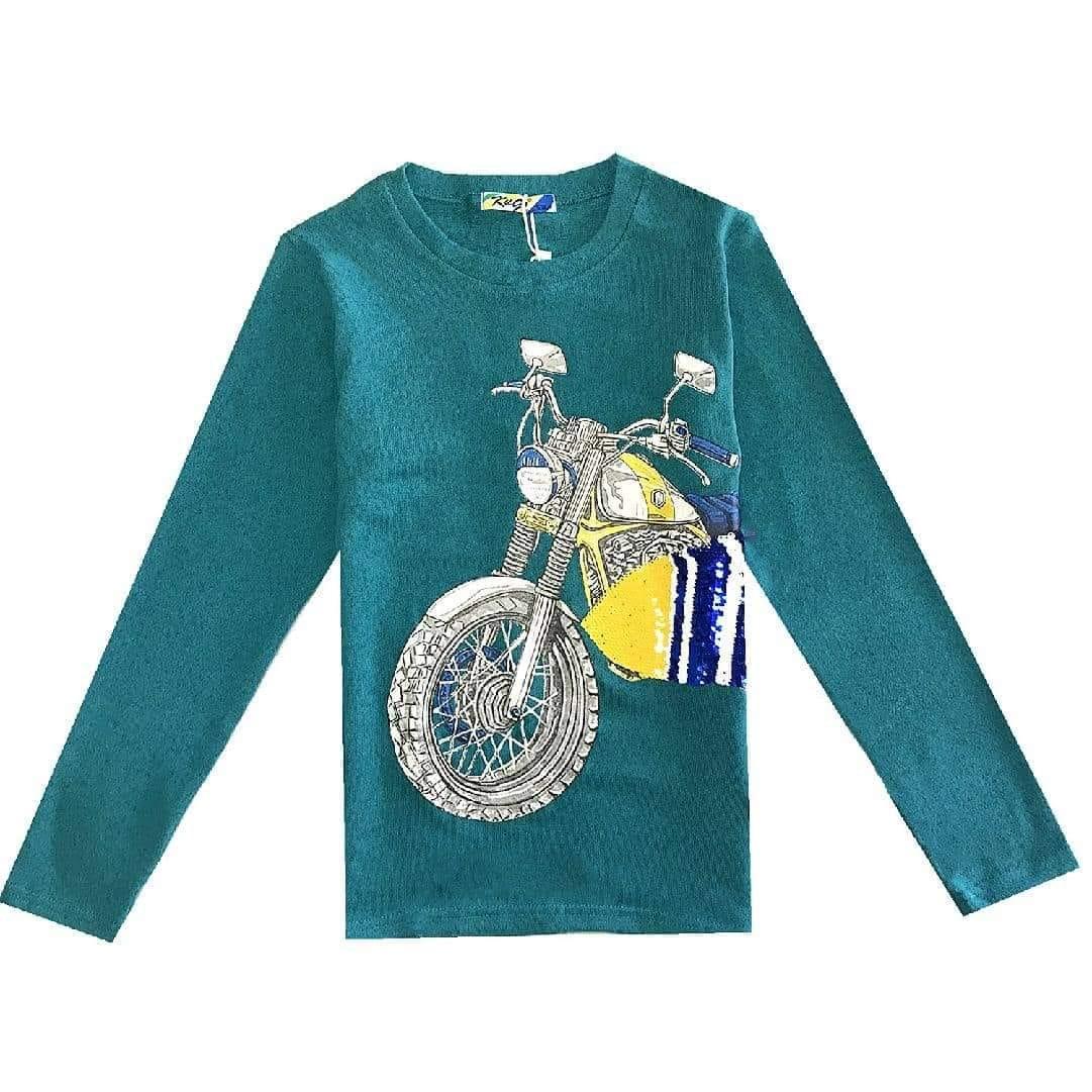 Chlapecký lehký svetr KUGO s flitry