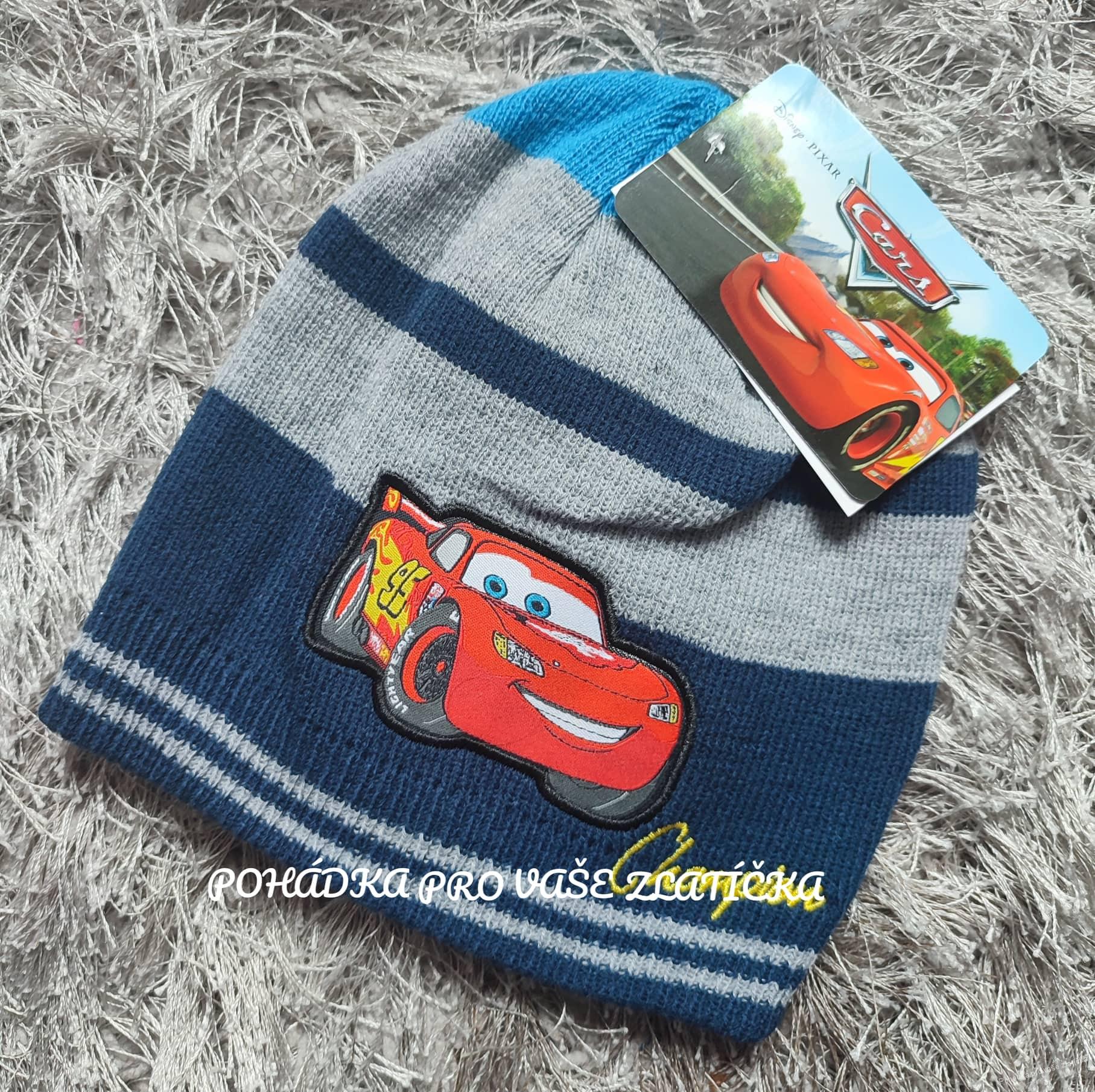 Chlapecká zimní čepice CARS