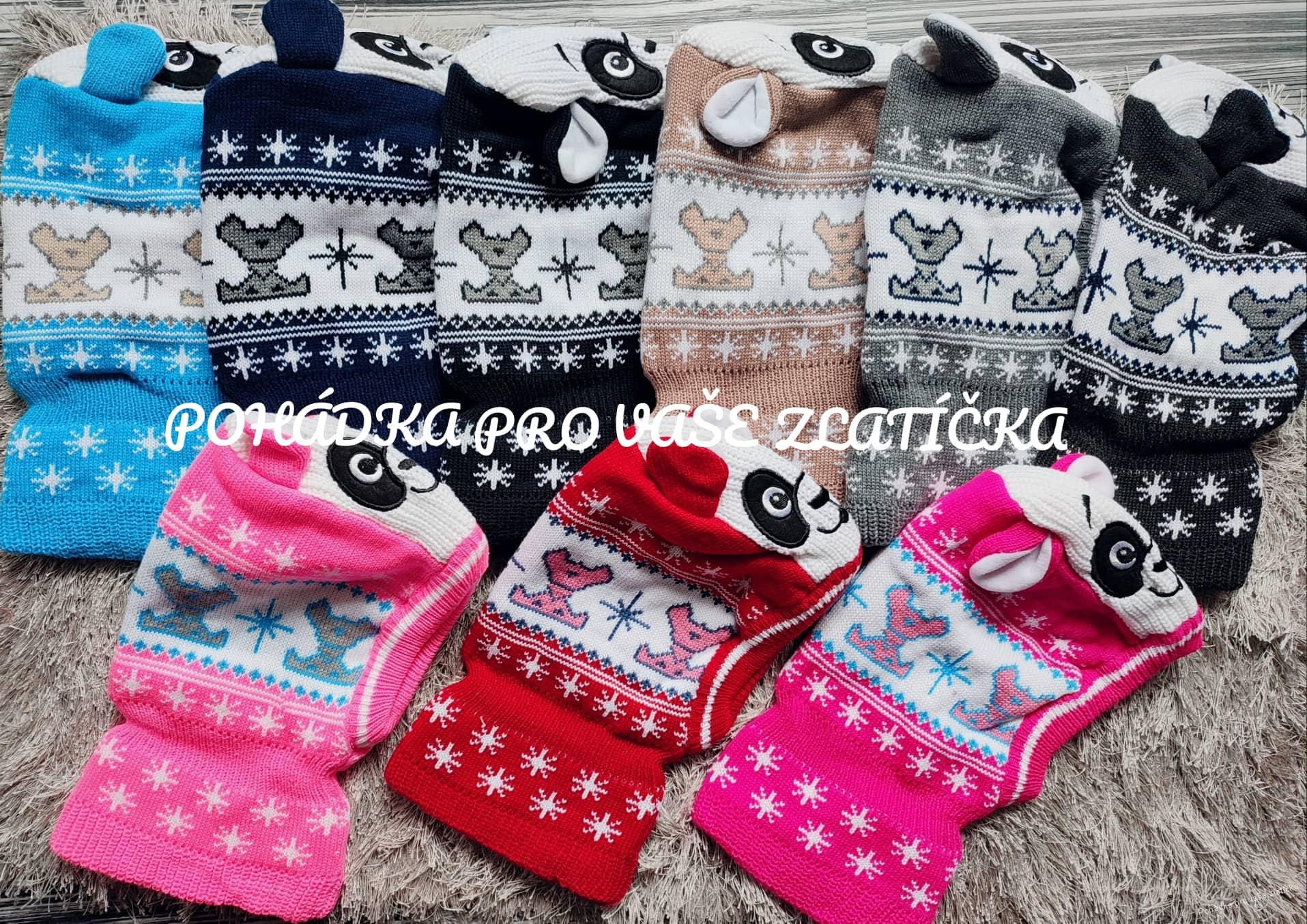 Dětská zvířátková zimní kukla