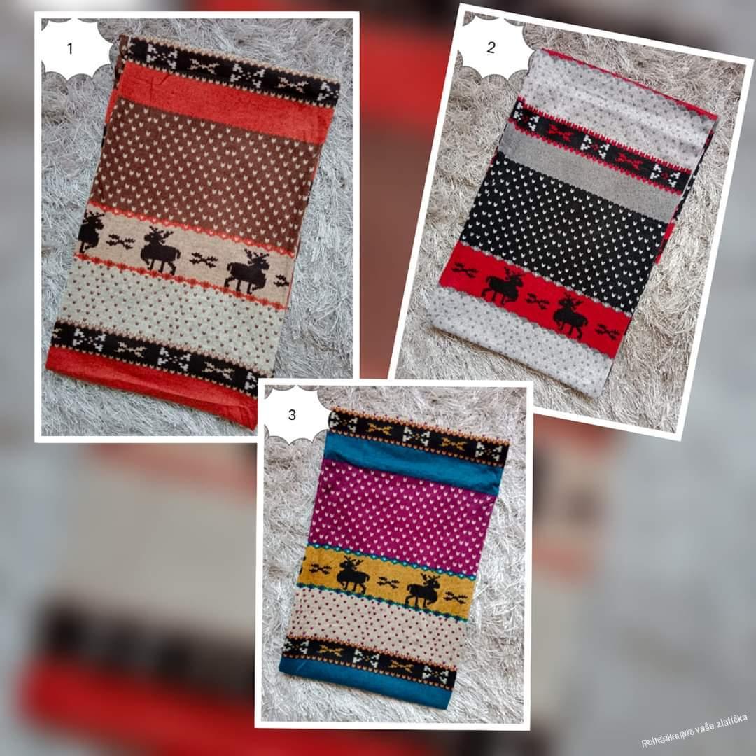 DÁMSKÝ HŘEJIVÝ ŠÁL / TUNEL