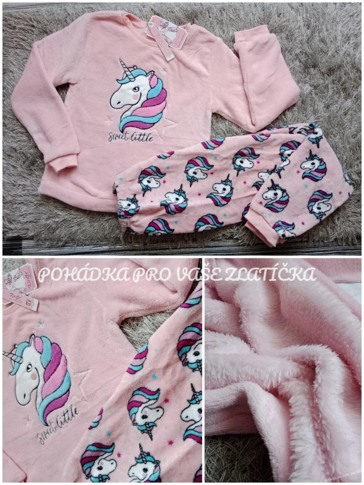 Dívčí plyšová souprava KUGO Unicorn