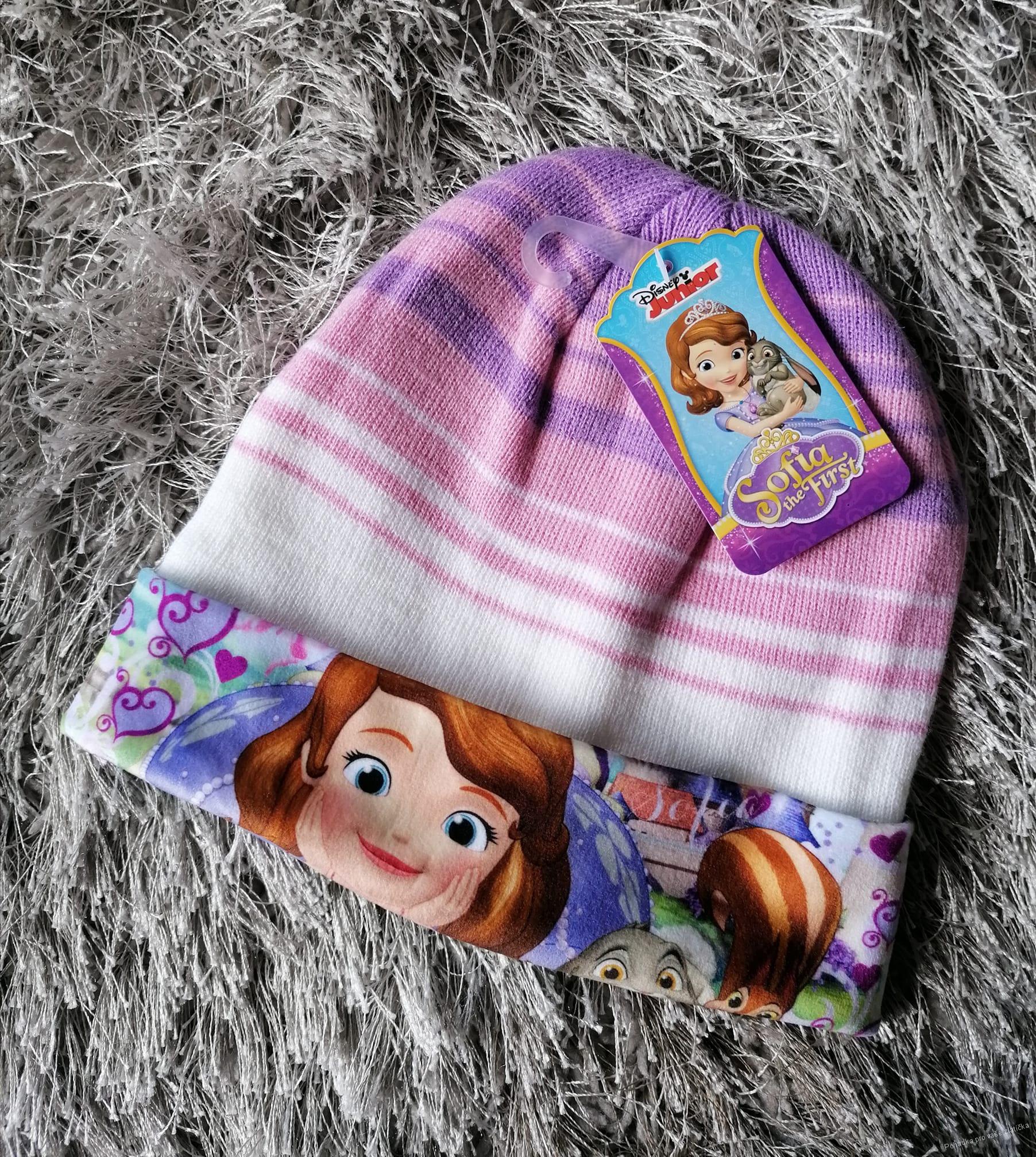 Zimní čepice Princezna Sofie
