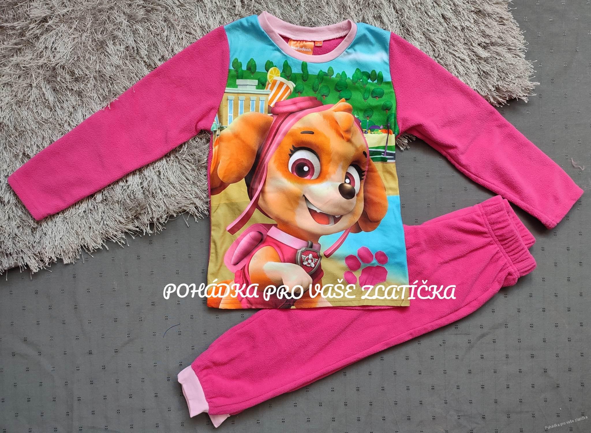 Dívčí fleecové pyžamo PAW PATROL
