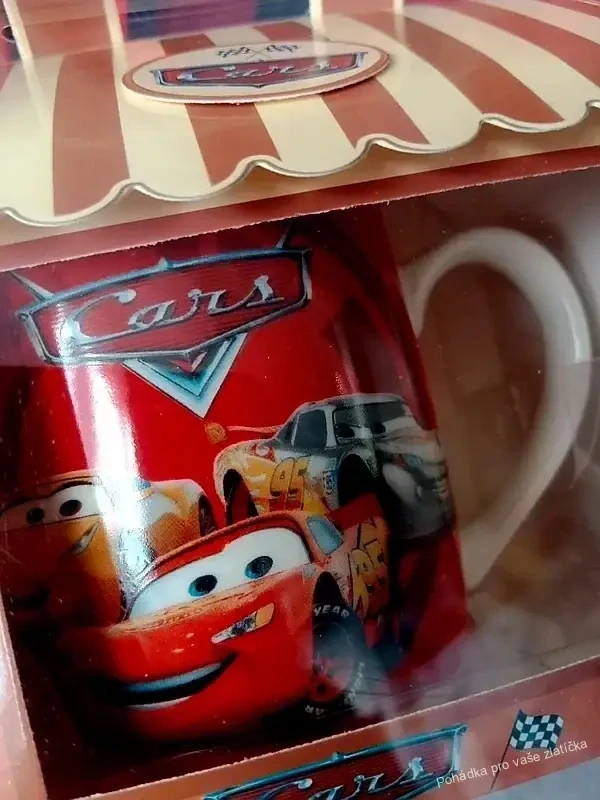 Porcelánový hrnek CARS