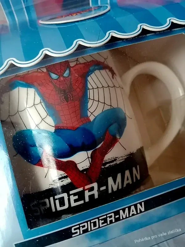 Porcelánový hrnek SPIDERMAN
