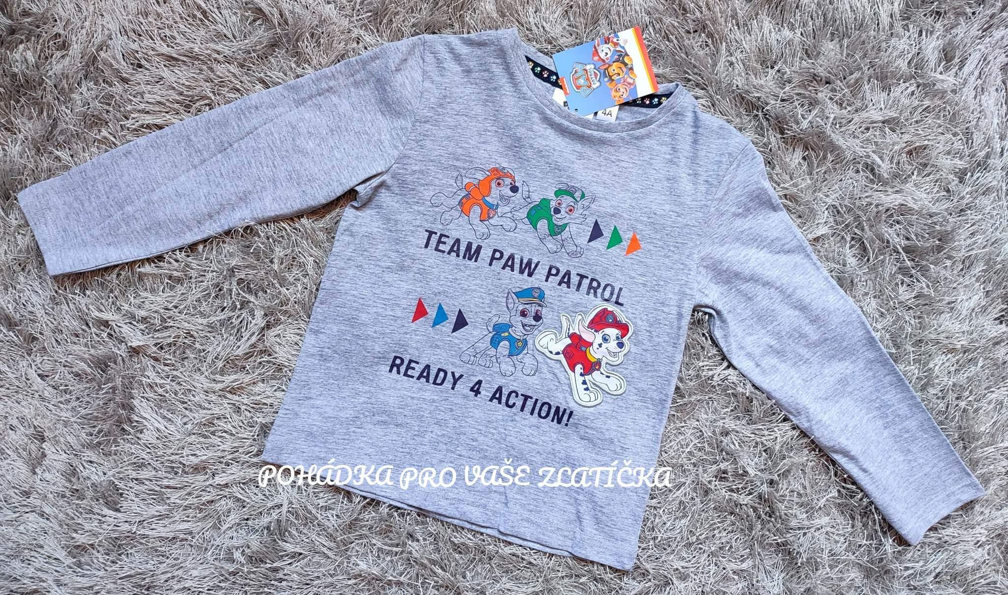 Chlapecké triko PAW PATROL