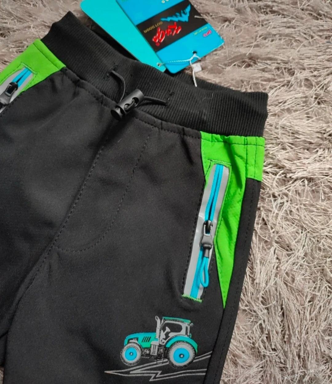 Chlapecké softshellové kalhoty KUGO jarní