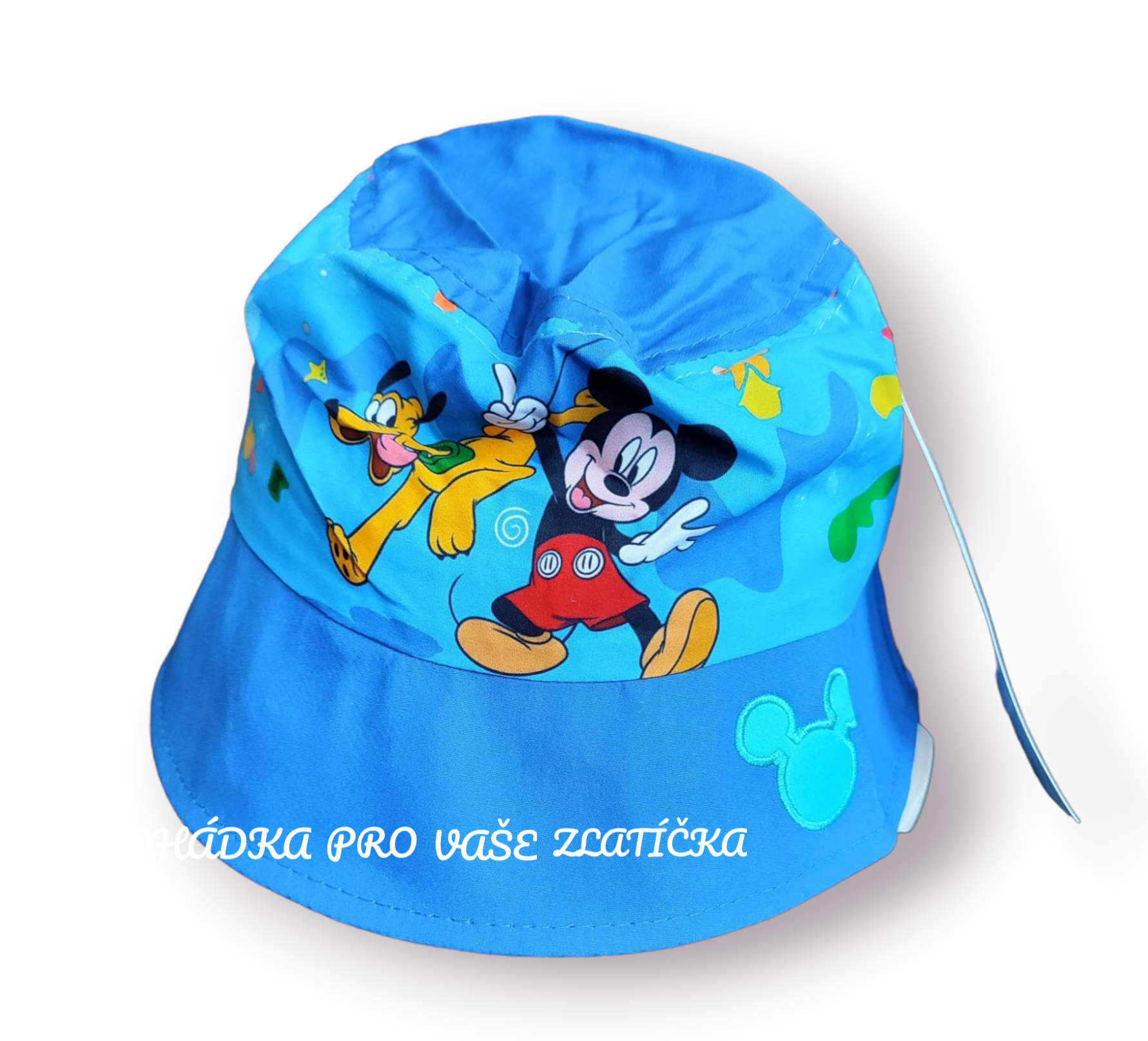 Chlapecký bavlněný klobouk MICKEY MOUSE