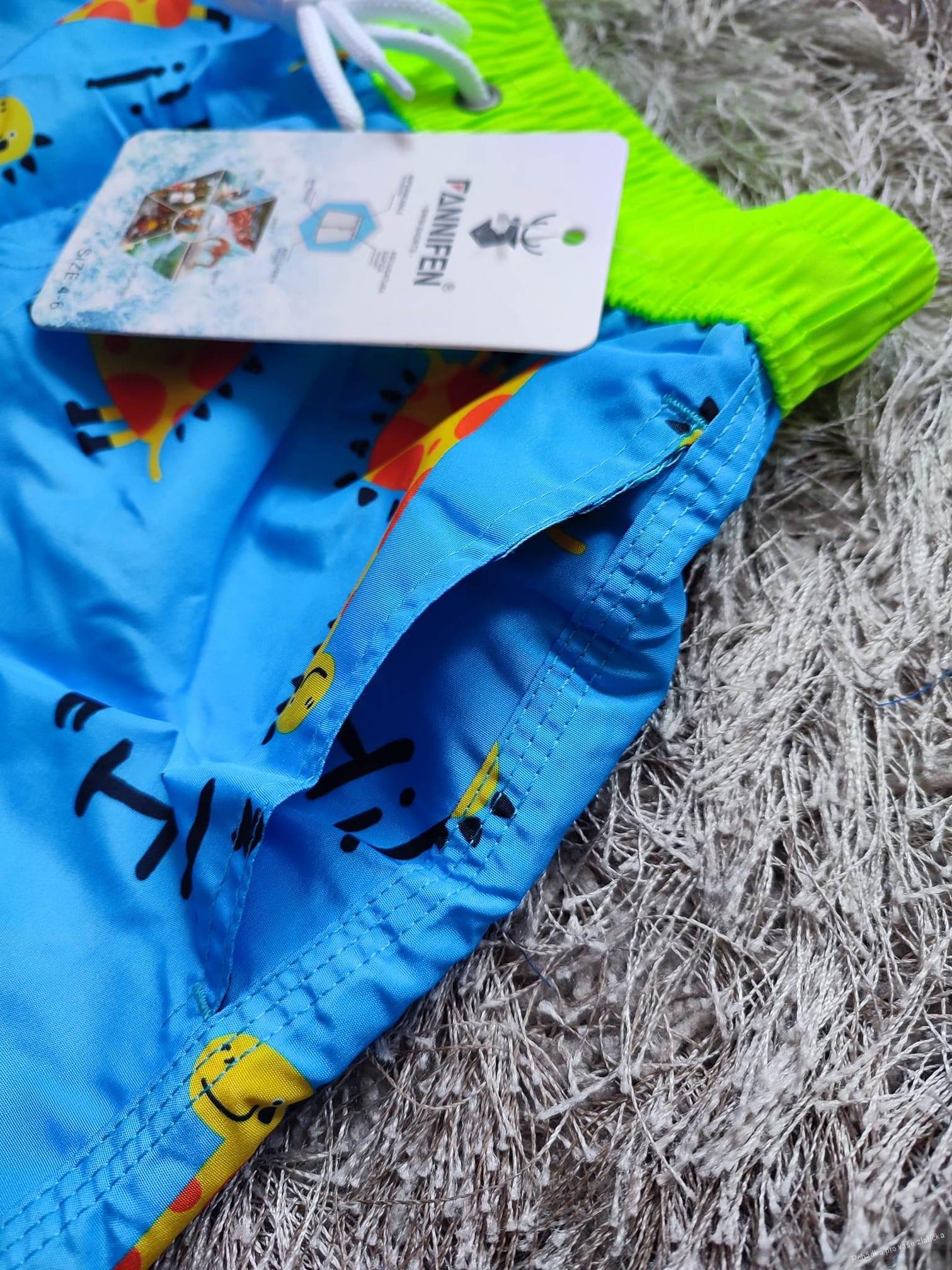 Dětské plavky/ koupací kraťasy (116-146)