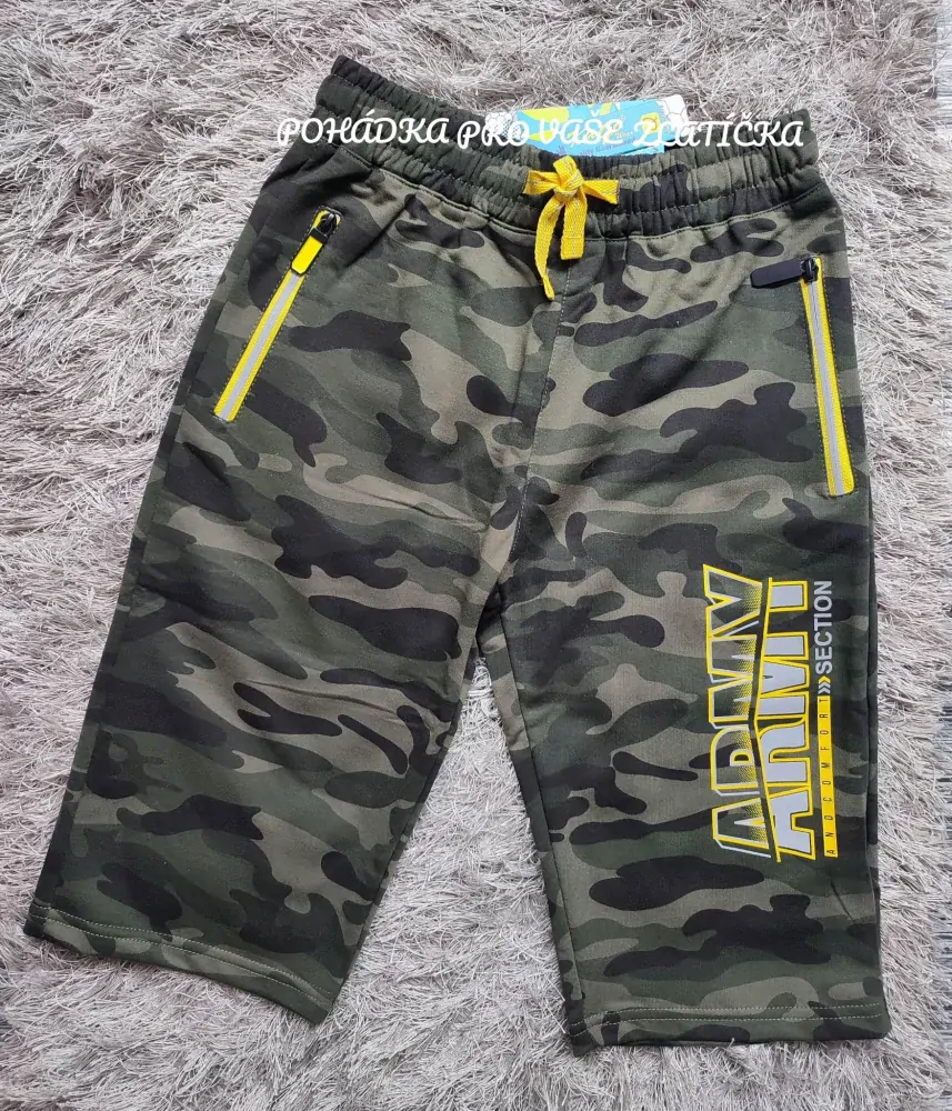 Chlapecké 3/4 tepláky KUGO (134-164)