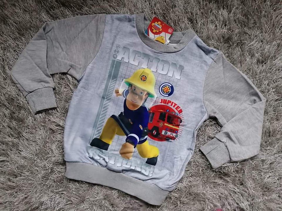 Chlapecká mikina POŽÁRNÍK SAM (98-128)