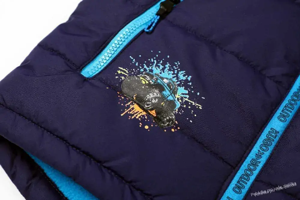 Dětská zimní vesta KUGO (98-128)