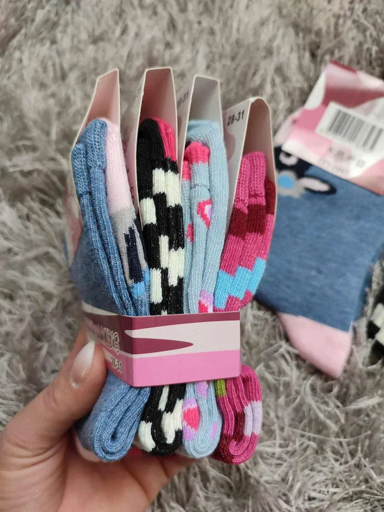 Dívčí ponožky 4pack