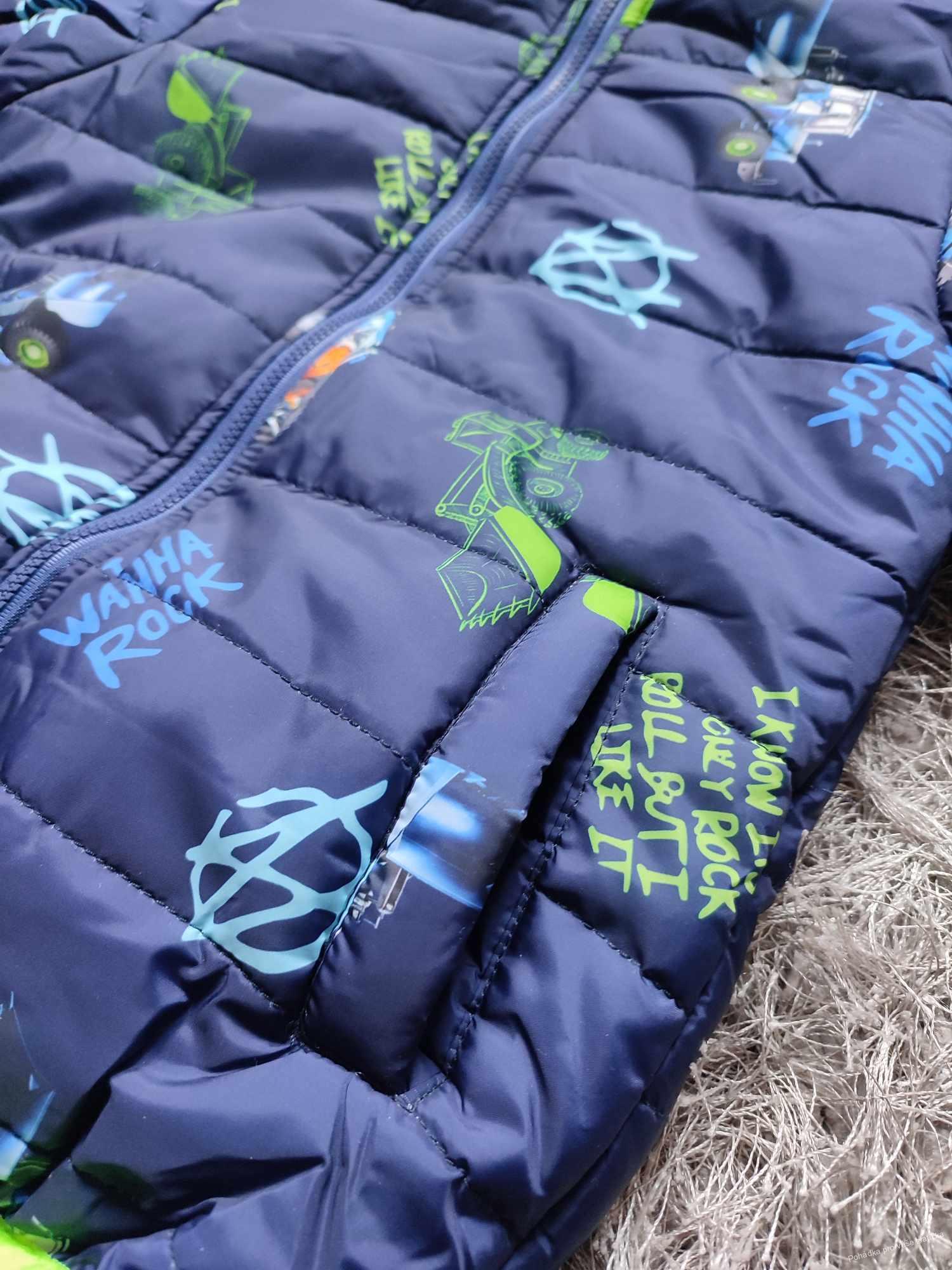 Chlapecká bunda podzim/zima KUGO (98-128)