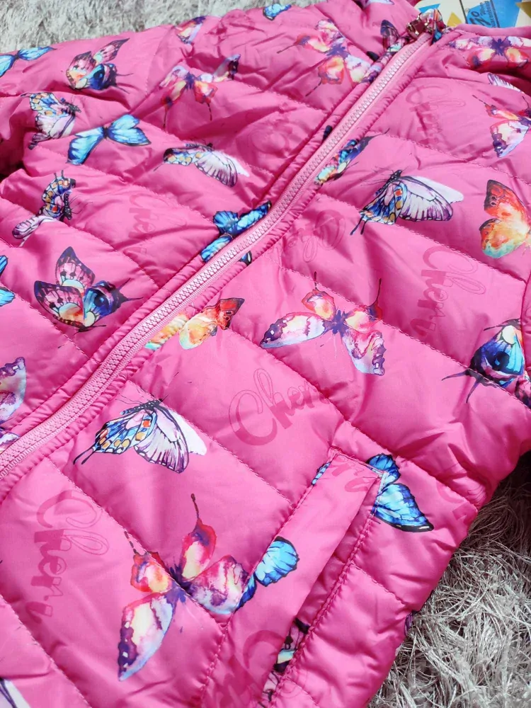 Dívčí bunda podzim/zima KUGO (98-128)