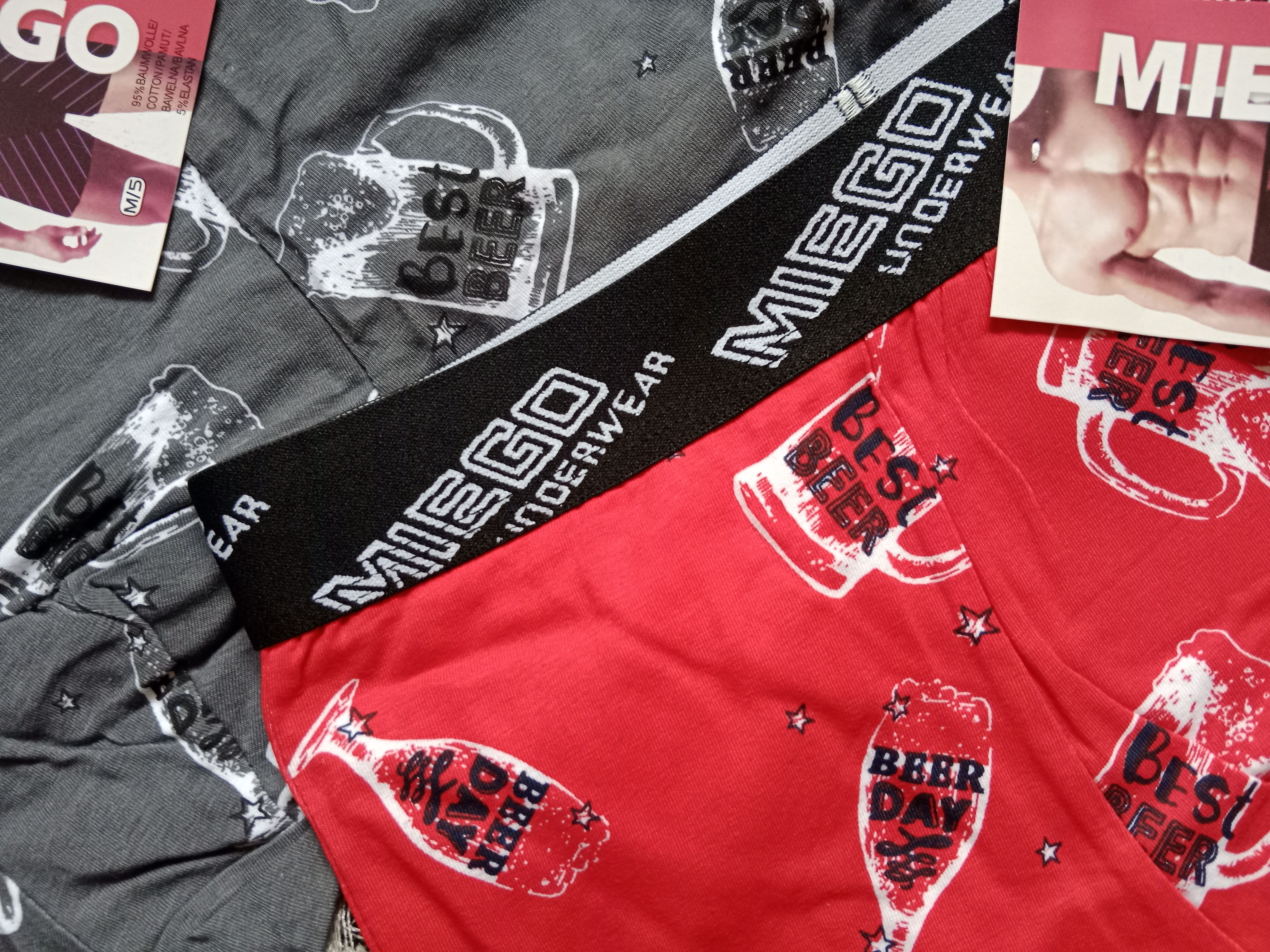 Pánské boxerky MIEGO 2 pack (M)