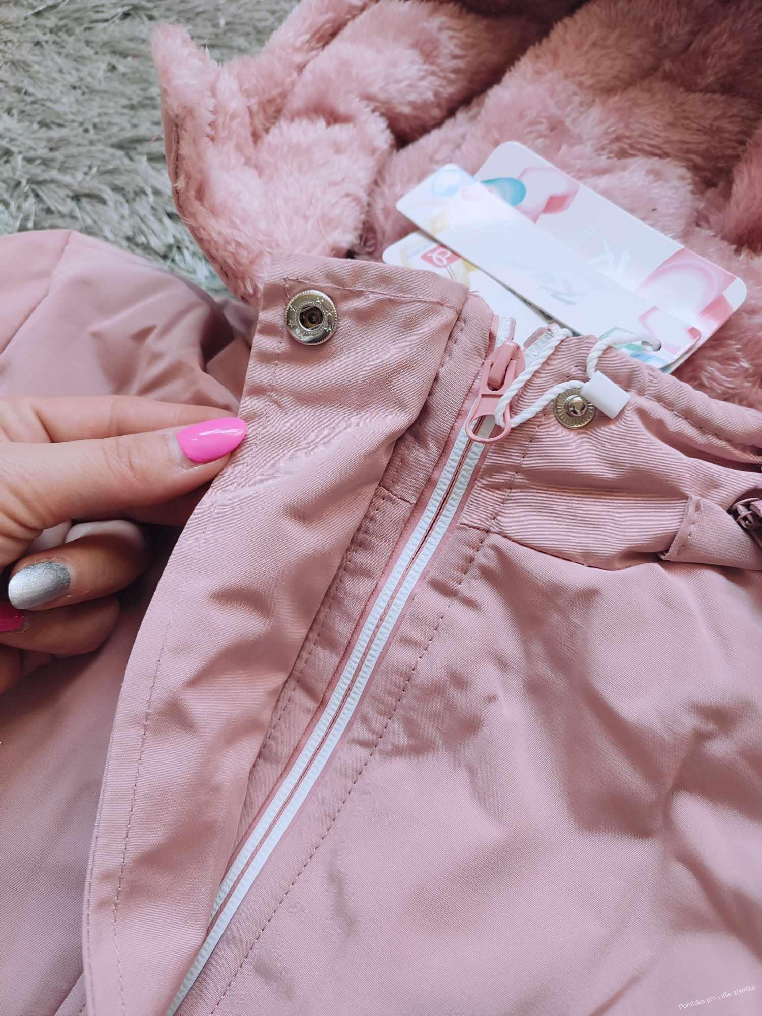 Dívčí zimní bunda KUGO (134-164)