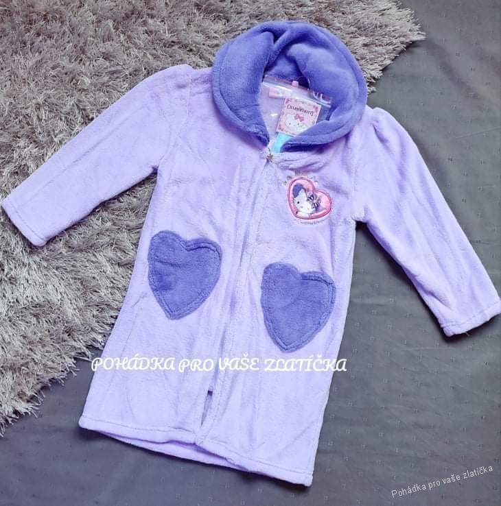 Fleecový župan KITTY