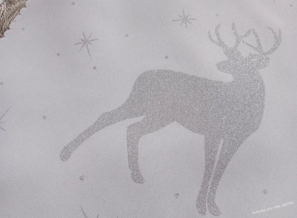 Vánoční prostírání/dečka kulatá