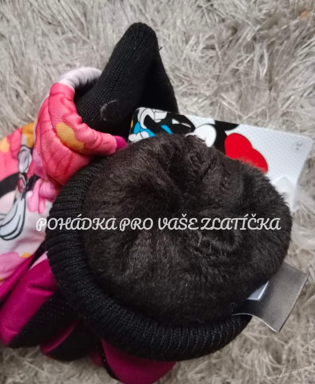 Zimní lyžařské rukavice MINNIE MOUSE