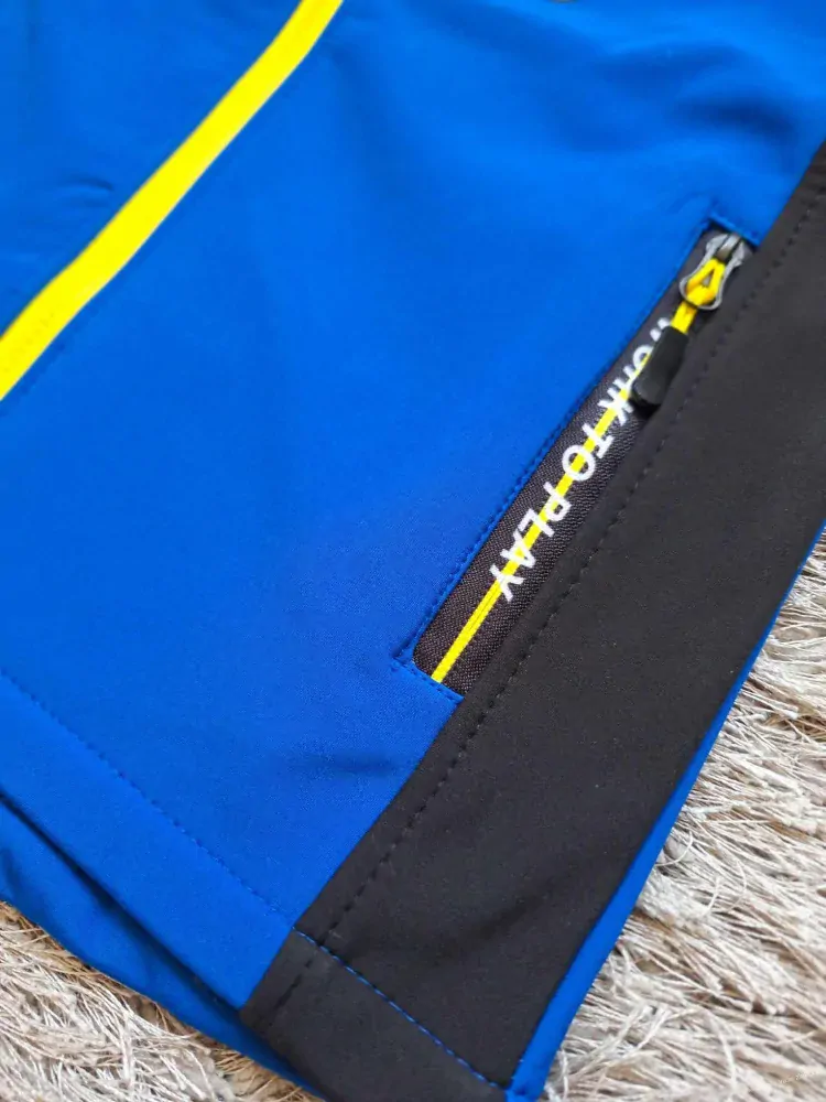 Dětská zateplená softshellová vesta KUGO (134-164)