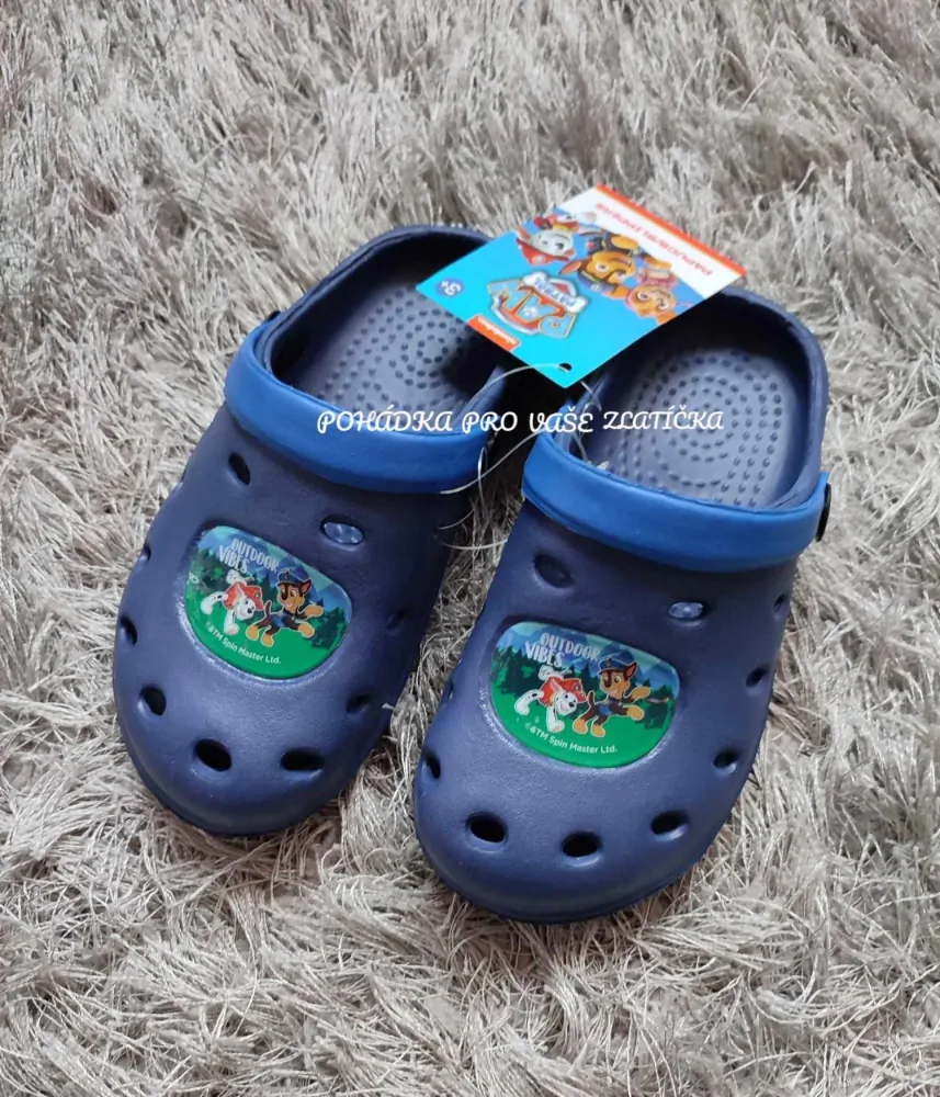 Dětské pantofle crocs PAW PATROL