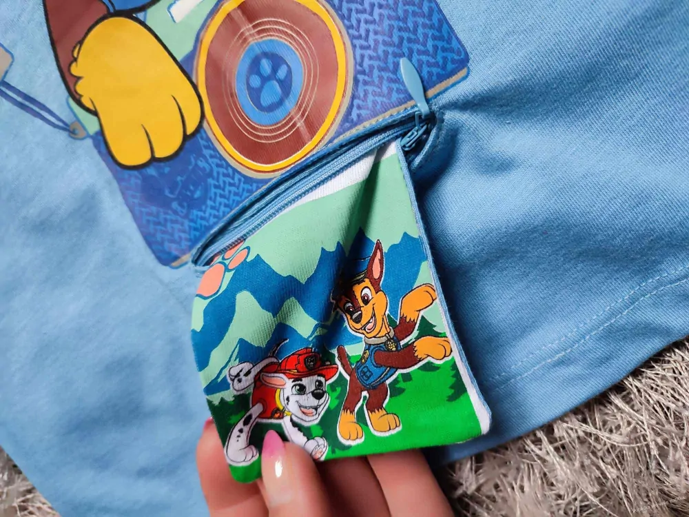 Triko PAW PATROL s kapsičkou