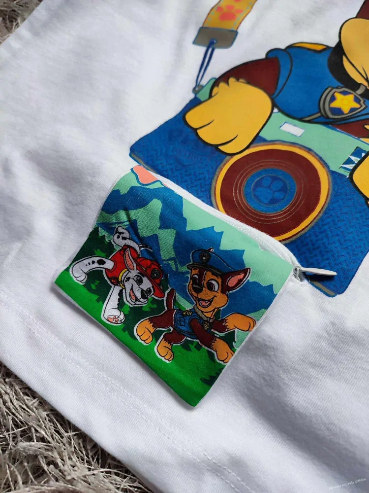 Triko PAW PATROL s kapsičkou (104,110)