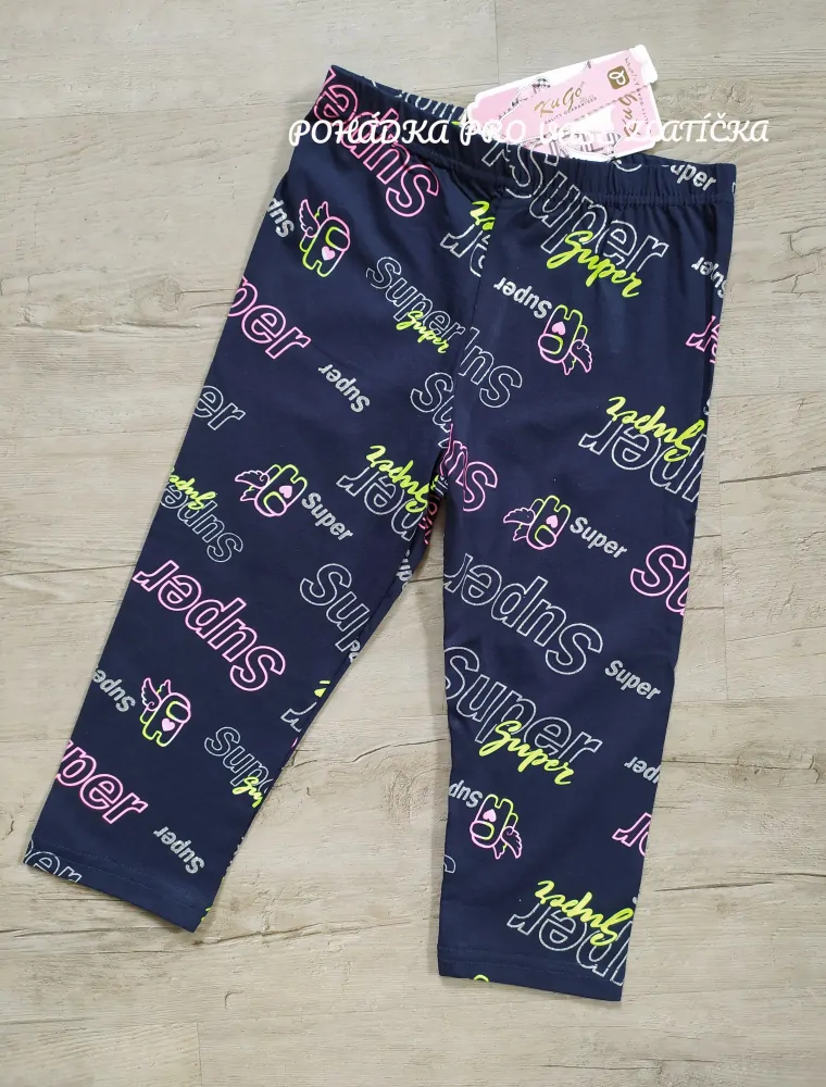 Dívčí 3/4 legíny KUGO (116-146)