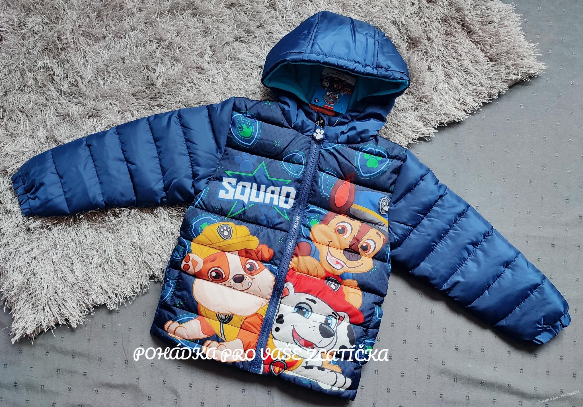 Chlapecká zimní bunda PAW PATROL