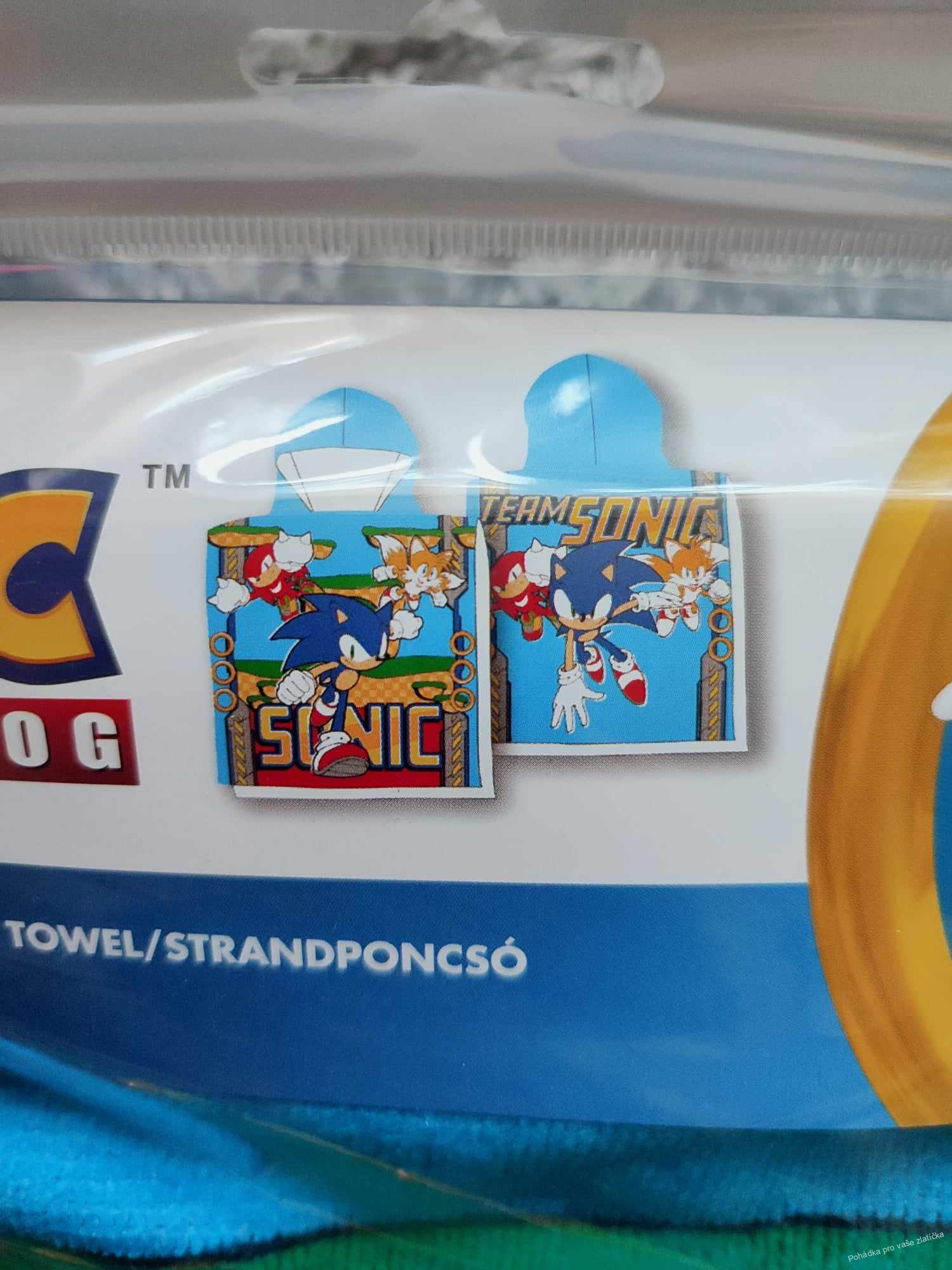 Dětské bavlněné pončo SONIC