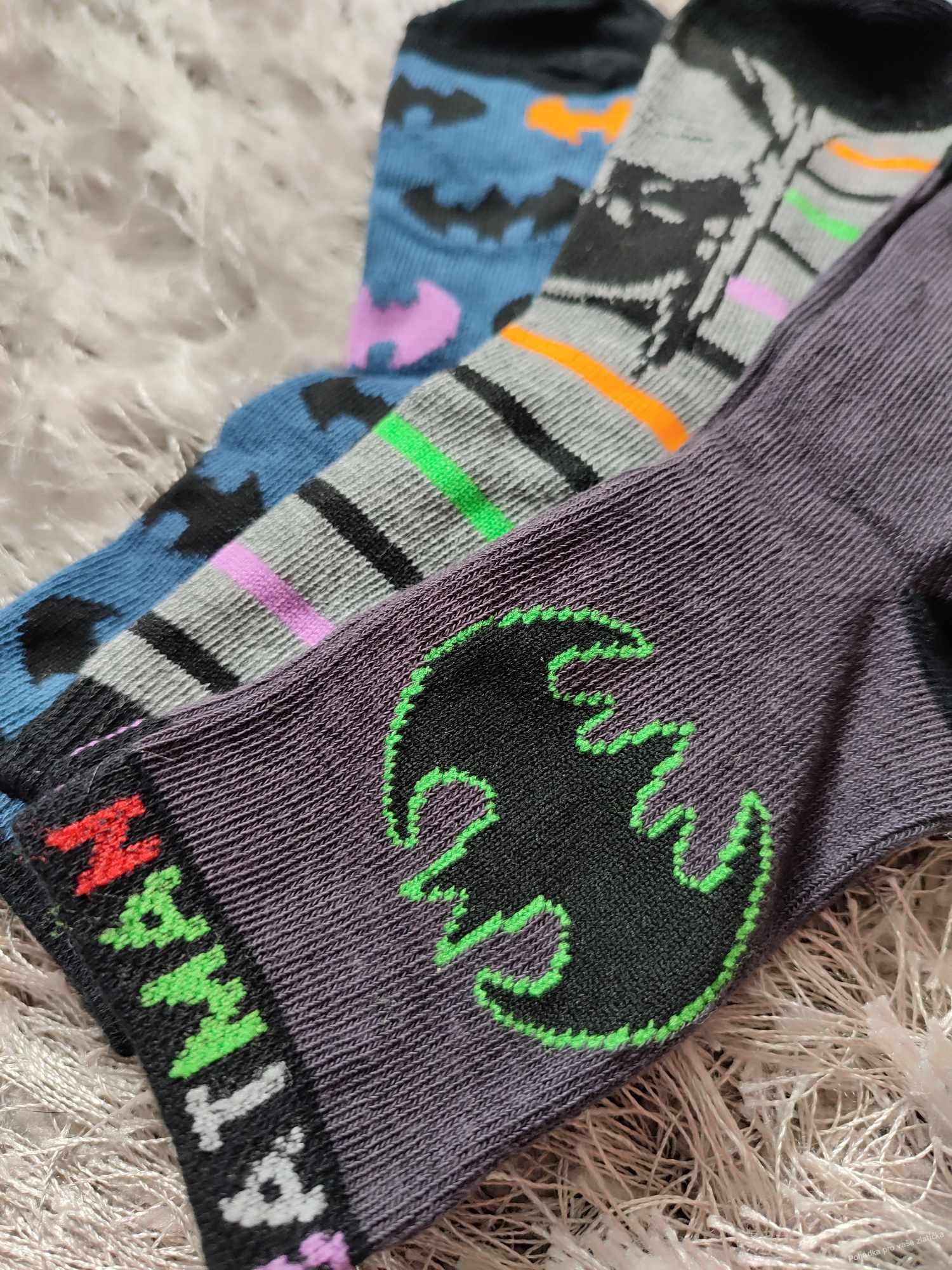 Chlapecké ponožky BATMAN 3pack