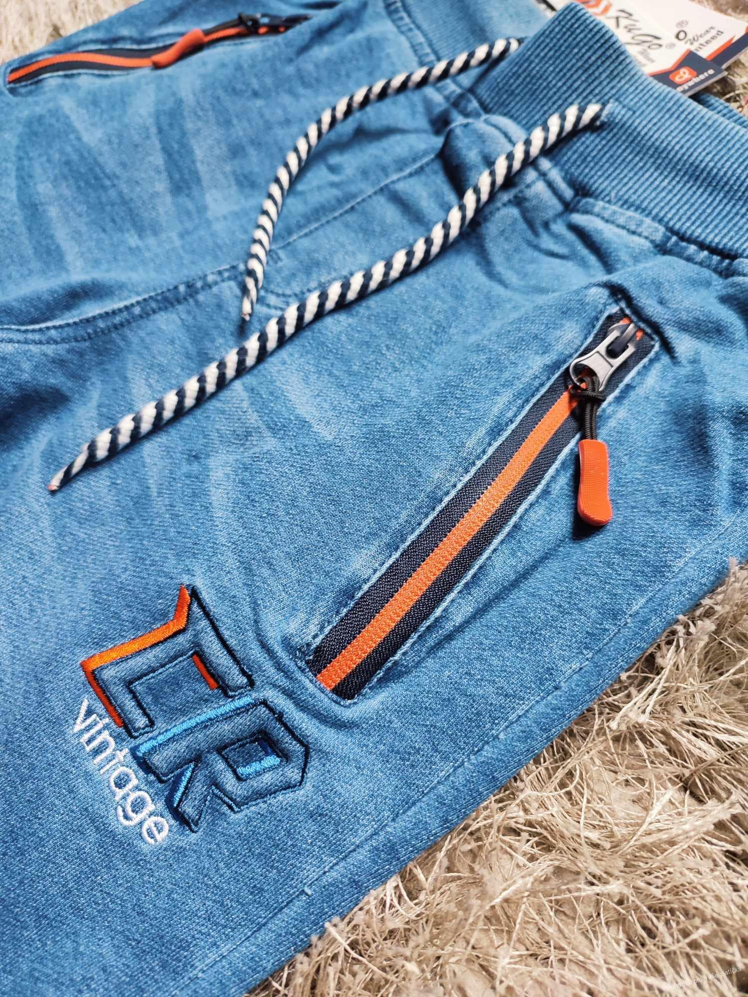 Chlapecké riflové kalhoty KUGO (152)