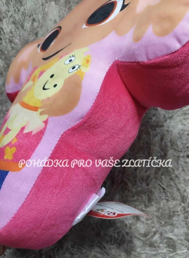 Semišový tvarovaný polštářek BING