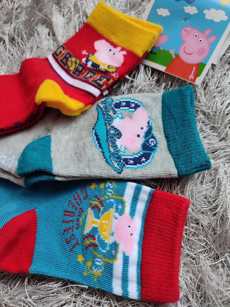 Dětské ponožky PEPPA PIG 3pack