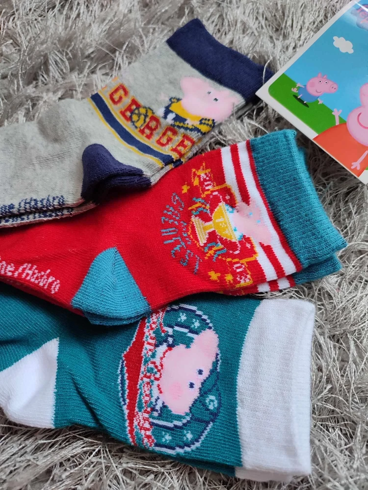 Dětské ponožky PEPPA PIG 3pack