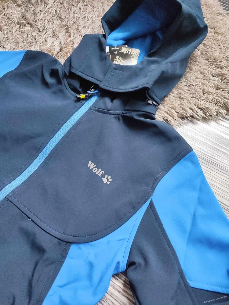 Chlapecká softshellová bunda WOLF