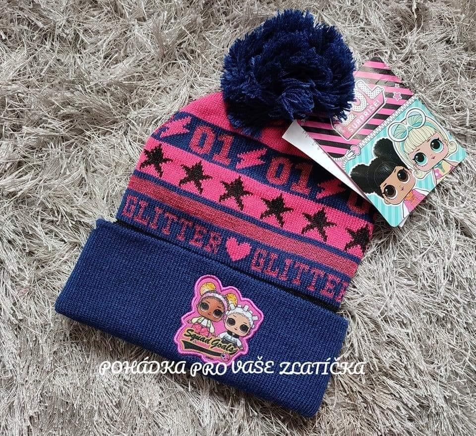 Dívčí zimní čepice LOL