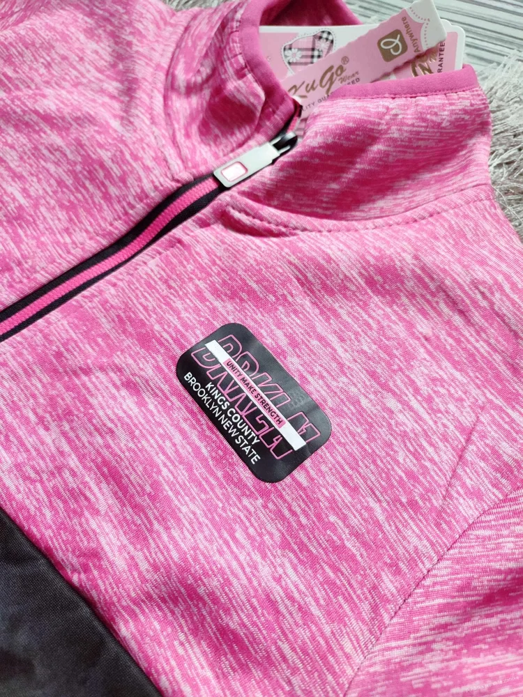 Dívčí softshellová/outdoorová mikina KUGO zateplená (152)