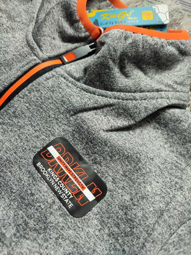 Chlapecká softshellová/outdoorová mikina KUGO zateplená