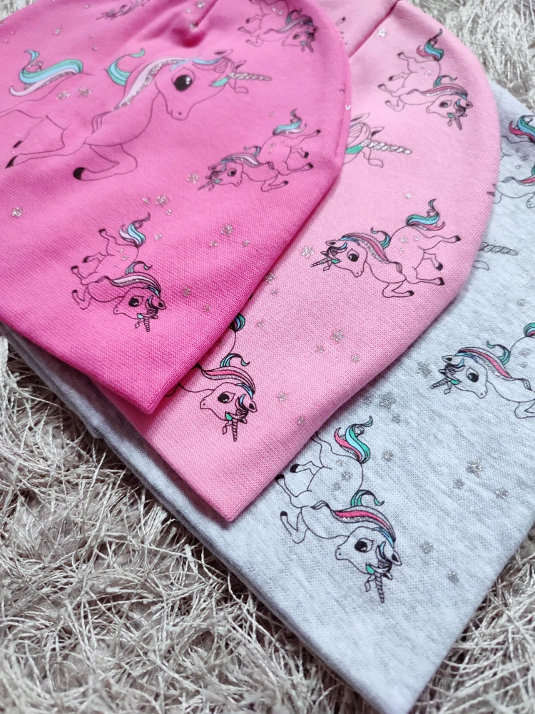 Bavlněná čepice Unicorn