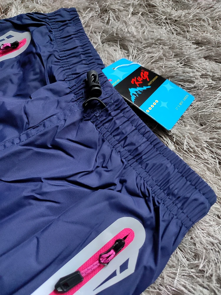 Dívčí šusťákové kalhoty KUGO zateplené