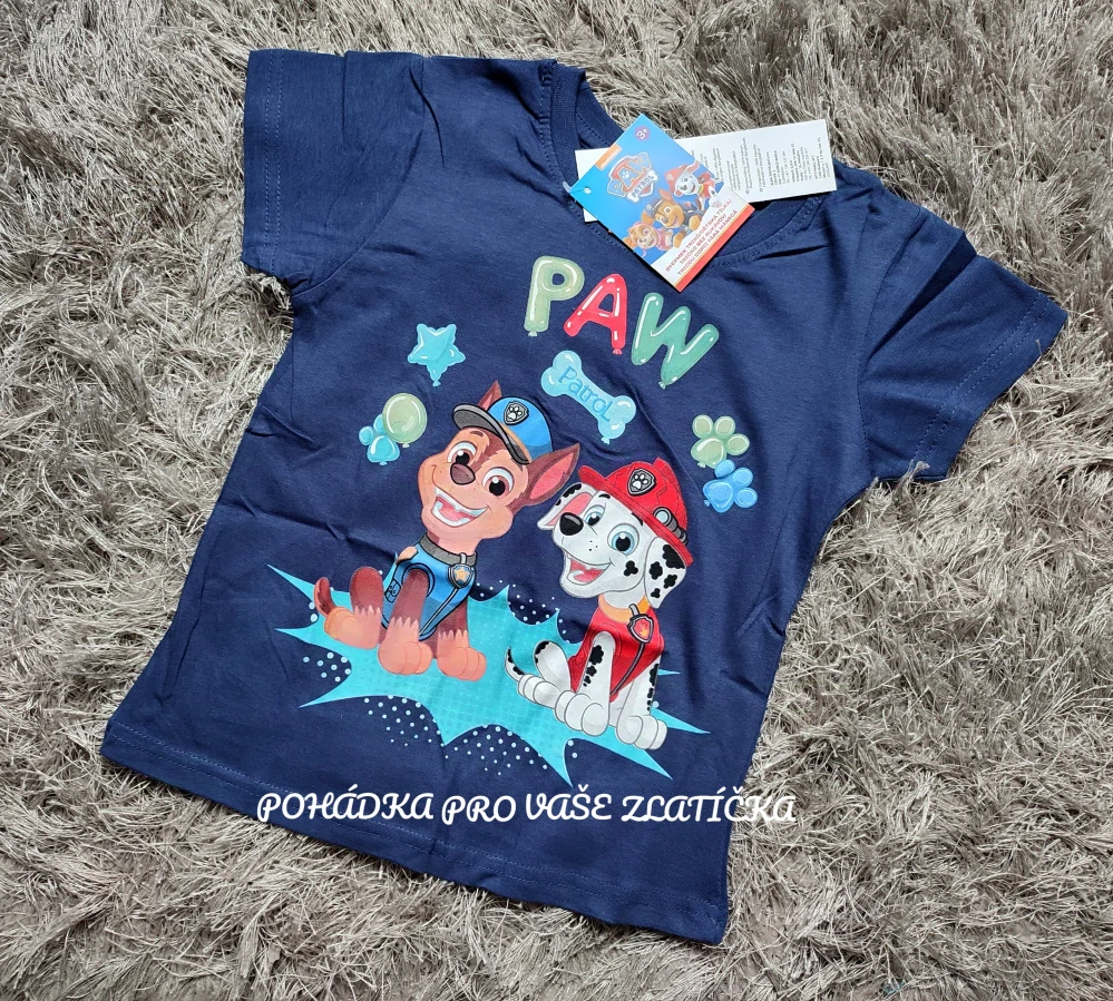 Chlapecké triko PAW PATROL